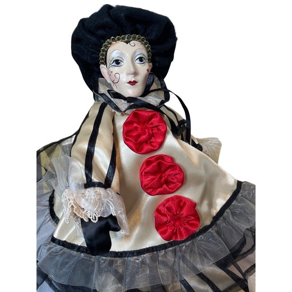 Katherine’s Collection Wayne Kleski Pierrot 19" MARCEL Signed In Original Box - Picture 2 of 12